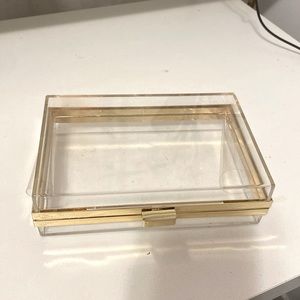 golden storage/jewelry box